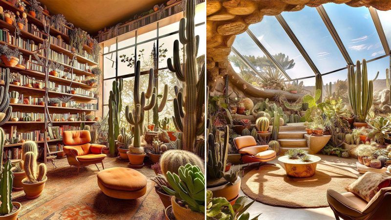 Explore the beautıful cactus house