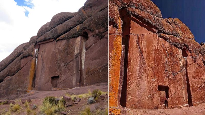 Aramu Muru, also known as Puerta de Huaya Marca or the “Portal of the Gods” – Peru