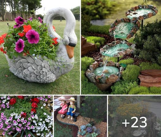 Magnificent DIY Garden Decorations That Will Immediately Beautify Every Garden