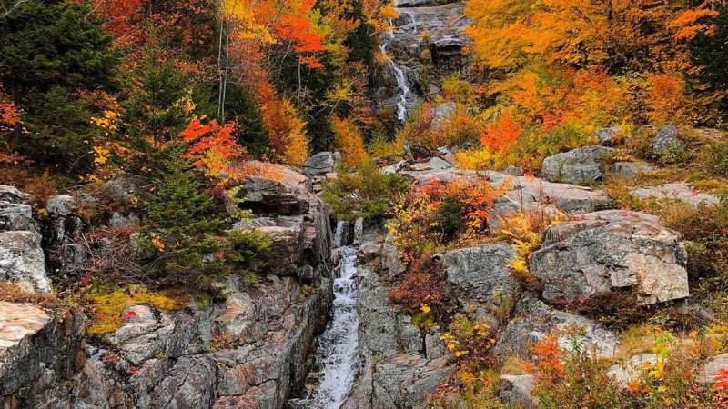 Exploring the White Mountain National Forest in New Hampshire, USA