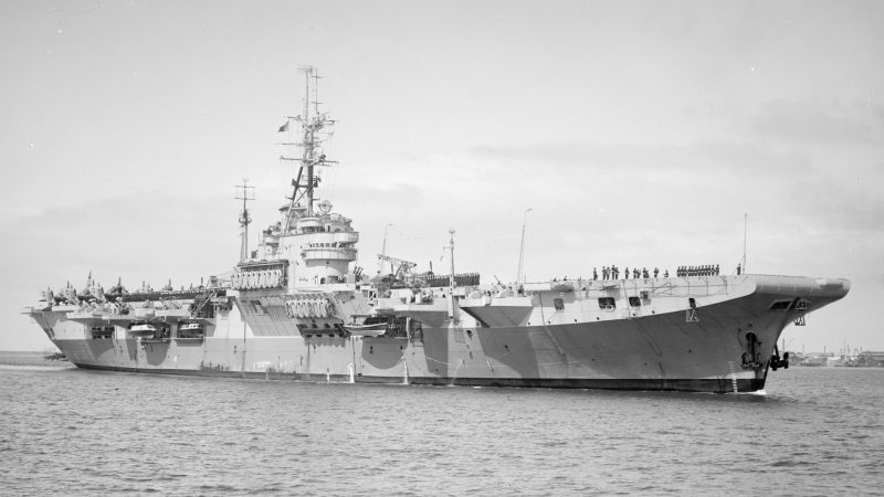 HMS Glory (R62): A Historical Reflection on the Clyde Estuary, June 27, 1945